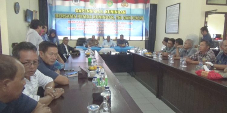 Gapensi dan Pemda Kuningan Gelar Deklarasi Damai Jelang Pilpres 2019