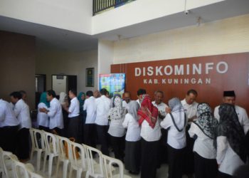 Dikominfo Kab.Kuningan Gelar Halal Bi Halal