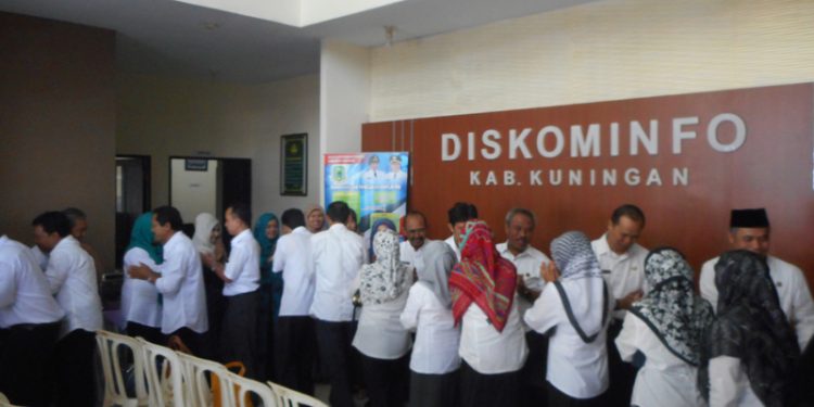 Dikominfo Kab.Kuningan Gelar Halal Bi Halal