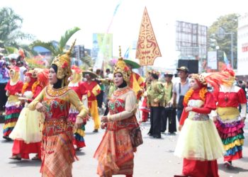 Helaran Budaya, Meriahkan Hari Jadi Ke-516 Kuningan