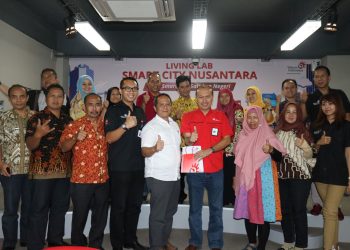 Diskominfo Lakukan Kunjungan Kerja Ke Living Lab Smart City Nusantara