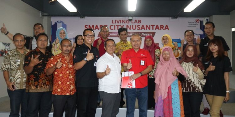 Diskominfo Lakukan Kunjungan Kerja Ke Living Lab Smart City Nusantara