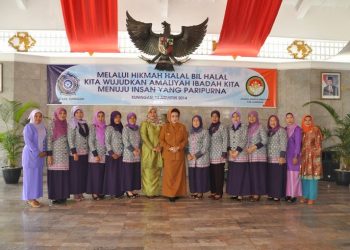 Ratusan Pengurus PKK Ikuti Halal Bihalal