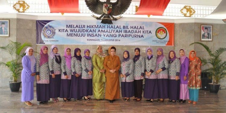 Ratusan Pengurus PKK Ikuti Halal Bihalal