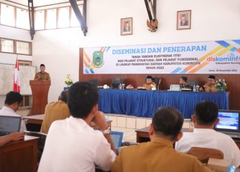 Diskominfo Gelar Sosialisasi TTE Kepada Seluruh OPD