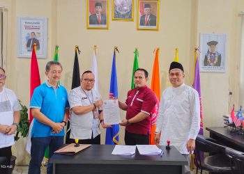 Diskominfo dan STKIP Muhammadiyah Kuningan Teken Kerjasama penerapan Sistem Manajemen Keamanan Informasi dan Siber