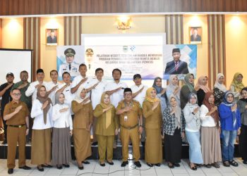 Diskominfo Gelar Pelatihan Website di Lokasi P2WKSS Desa Cilowa